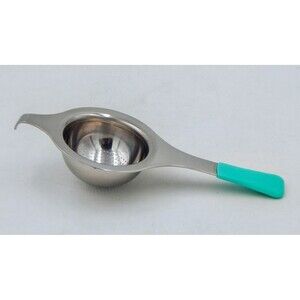 Fortnum & Mason Traditional Tea Strainer Stainless Steel Silicone Handle